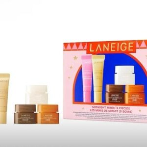 LANEIGE Skincare Mini Set with Vibrant Colors